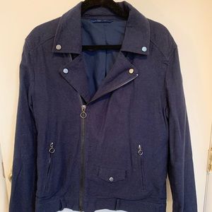 Zara Fleece Biker Jacket